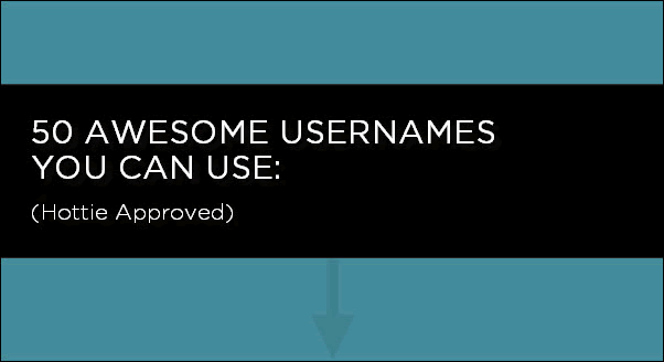 dating site username examples